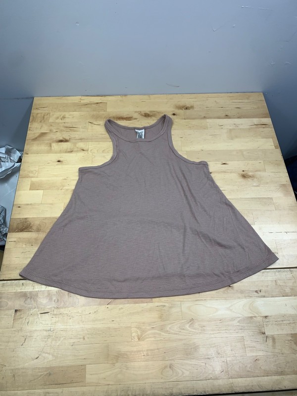 Free People Top Women S Light Brown Casual Boho Tank 13570