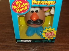 New Open Box 1986 Homedics Mr. Potato Head Massager With Massaging Foot Action