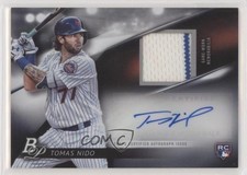 2018 Bowman Platinum Rookie Pieces 61/99 Tomas Nido #PRAP-TN Auto 0e1