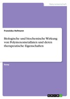 Franziska Hofmann | Biologische Und Biochemische Wirkung Von...