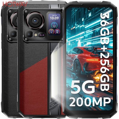 HOTWAV Hyper 7 Pro Smartphone ohne vertrag 36+256GB 200MP+24MP Outdoor Handy NFC