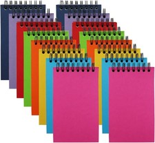 Small Spiral Notebook, Mini Poet Notebook With Lined Pas, 60 Sheets