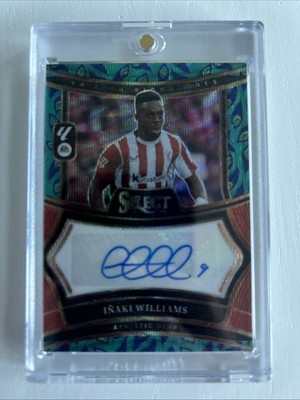 2024-25 Panini Select La Liga - Signatures Inaki Williams #SS-IW Peacock Prizm 