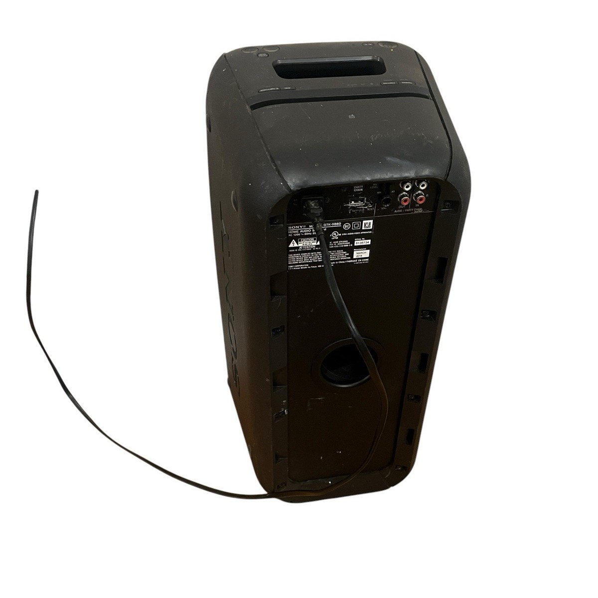 Sony GTK-XB60 Portable Wireless Speaker - Black for sale Sony GTK-XB60 Portable Wireless Speaker - Black for sale