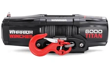 Warrior Winches Titan 6,000lb 12v Electric Winch - Synthetic Rope