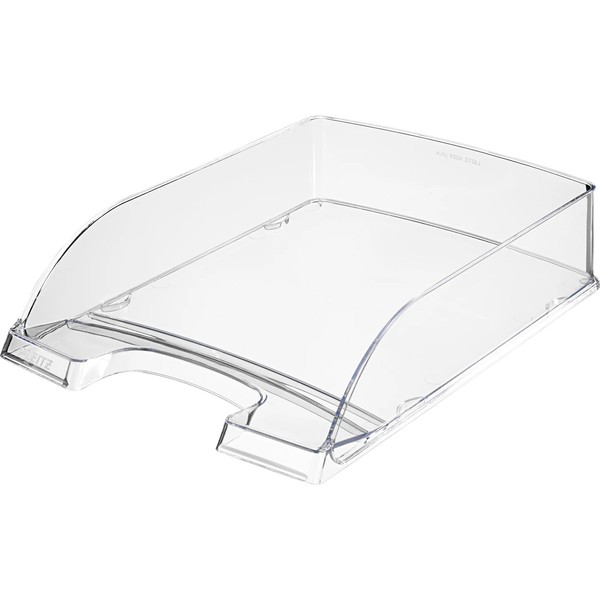 10 Bis 100X Leitz Briefablage Transparent Plus, Din A4, Glasklar Bis 15% Rabatt-image