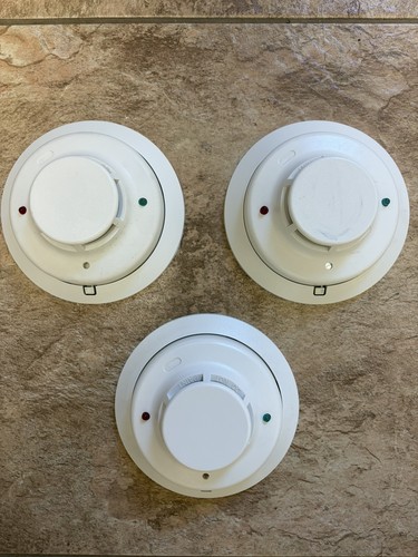 Lot of 3 System Sensor 2W-B Series 2-Wire Photoelectric Smoke Detectors