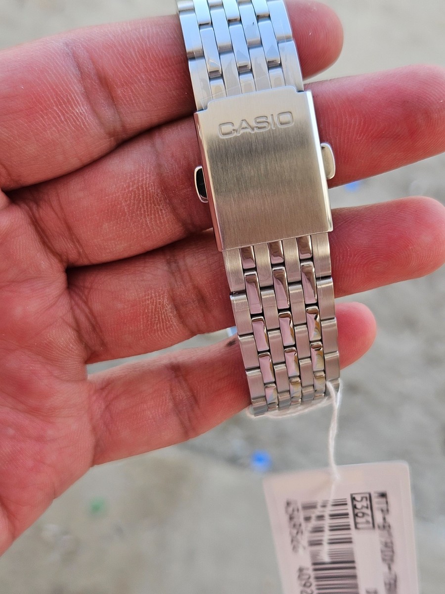 Casio MTP-B190D-7BVDF Men's Watch Square Case Roman Dial WR50M