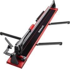 ERGOMASTER Manual Tile Cutter 48 Inch with Ergonomic Handle & Tungsten Carbide C