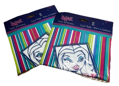 Bratz Vintage 2004 Partytüten / Beutetüten 2x 8 Stück