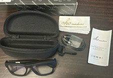OhO sunshine Bluetooth Smart Black Clear Lenses Can Add Your RX Lenses NIB 