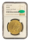 1875-S Liberty Double Eagle — photo from another recent sale