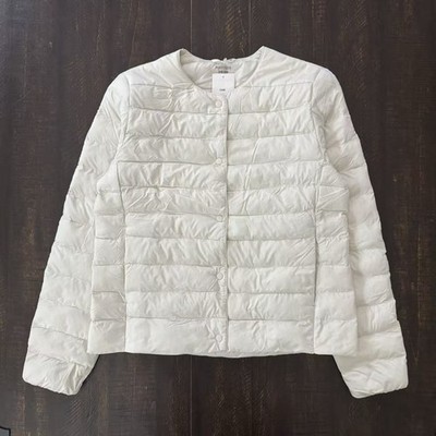 Uniqlo PUFFTECH Compact Jacket Off White Women s Size S
