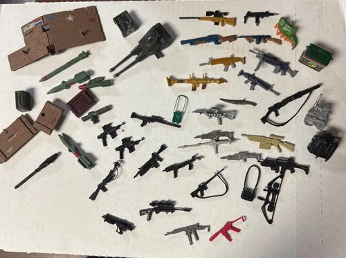 VTG 80s GI Joe Loose Guns Backpack Incomplete Outpost Defender set Fortnite ARAH