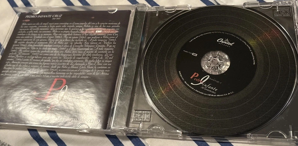 Pedro Infante Homenaje 50 Aniversario CD, Collectible Music Album - Image 2 of 2