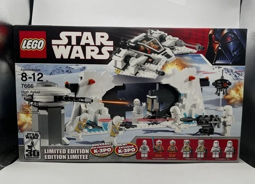 LEGO Star Wars 7666 Hoth Rebel Base NEW Limited Edition! K-3PO Luke RETIRED