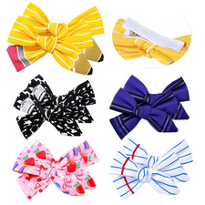 10 Pack Pencil Bows Hair Clips Gifts Bulk for Students, 5 Style