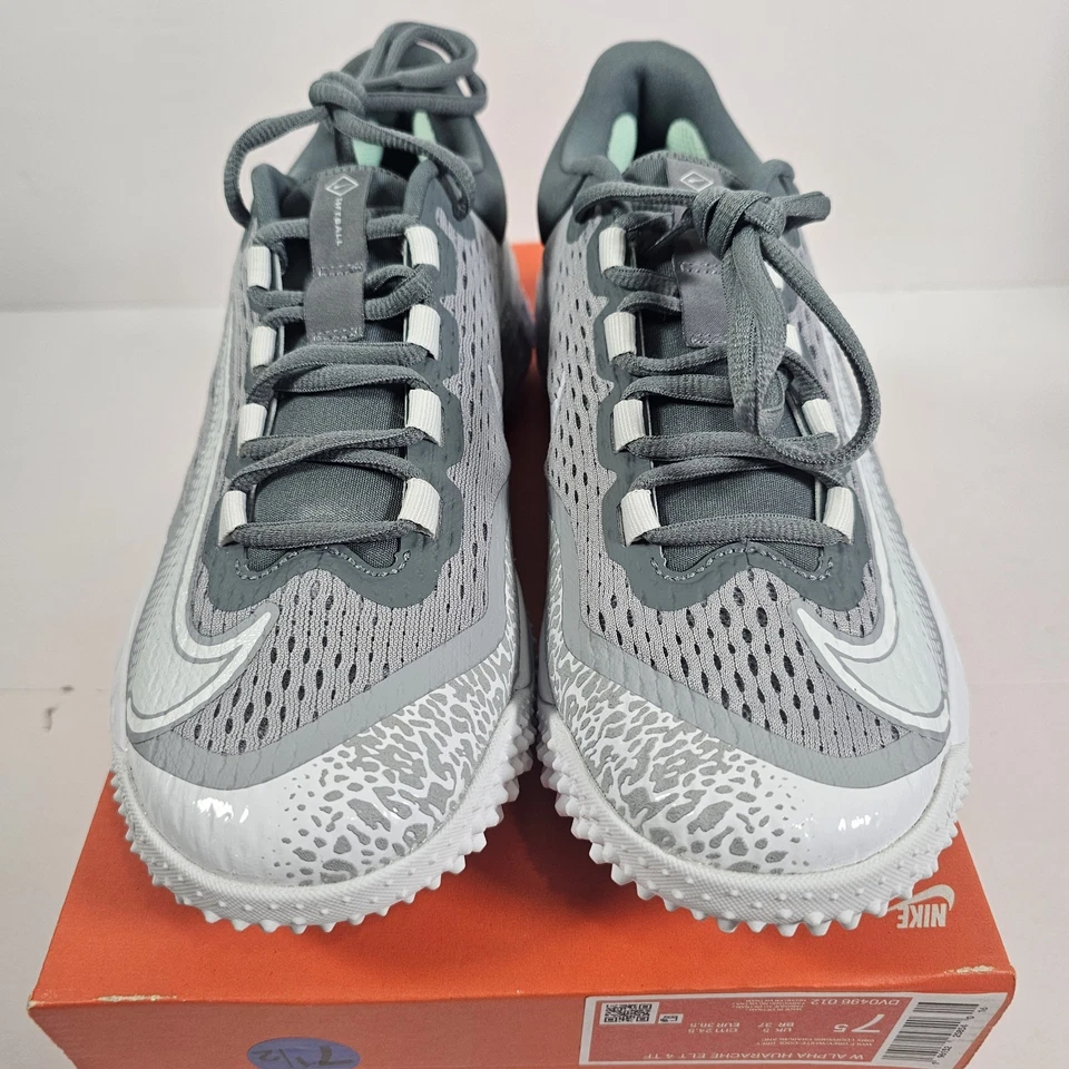 Zapato de softbol Nike Alpha Huarache Elite 4 Turf para mujer talla 8,5 DV0496 012 sin tapa Foto 3 de 4