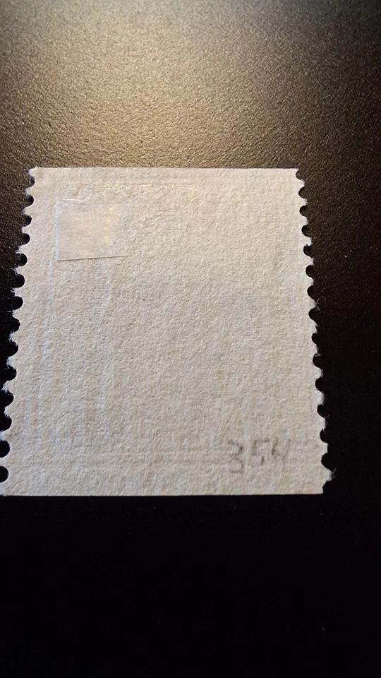 US STAMP Scott#354 MINT F LH OG, 4 cent, Orange Brown, 1909 issue, perf 12 Vert - Image 2 of 2