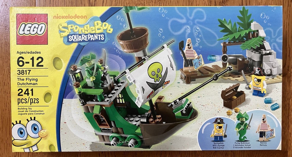 LEGO SpongeBob SquarePants: The Flying Dutchman (3817) New in Sealed Box