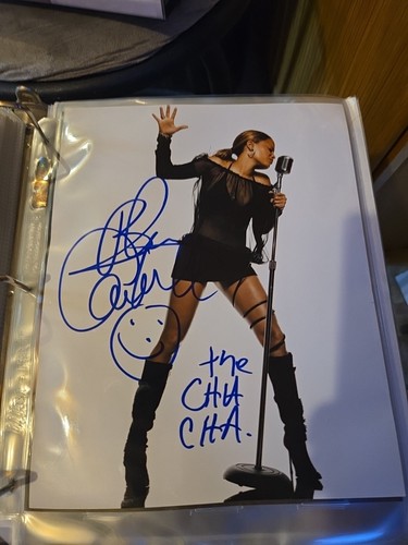 BLU CANTRELL Hand Signed 8 x 10 SEXY Photo AUTOGRAPH Nice Pic & AUTO