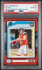2024 PANINI DONRUSS OPTIC PREV-RED WAVE #369 BO NIX PSA 10