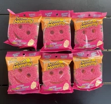 Lot Of 6 Scrub Mommy Dual Sided Scrubber And Sponge Dishes Sinks Kitchen RV