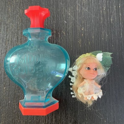 Vintage 1967 Liddle Kiddles Kiddle Kologne Lily Of The Valley Doll And Case