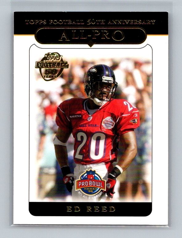 Ed Reed 2005 Topps All-Pro #343 Baltimore Ravens