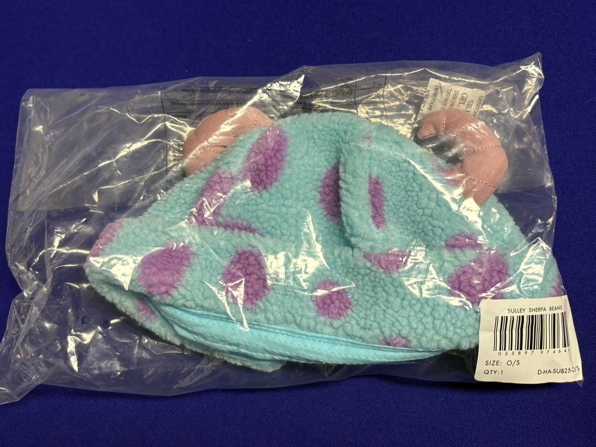 Cakeworthy X Monster’s Inc. Mike Wazowski Sherpa Beanie NEFF Monsters Inc. Mike Wazowski Embroidered Face Fold Cuff  main image 4