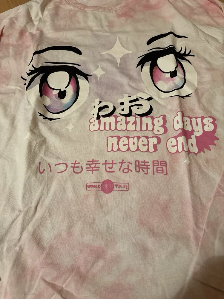 Zara, langarm Shirt, Größe 164, Anime,wurde nie getragen, Batik rosa