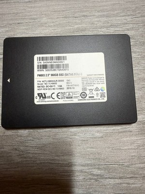 Samsung PM883 2.5'' 960GB 1TB SATA 6.0Gbps Server SSD MZ-7LH9600 Datacenter
