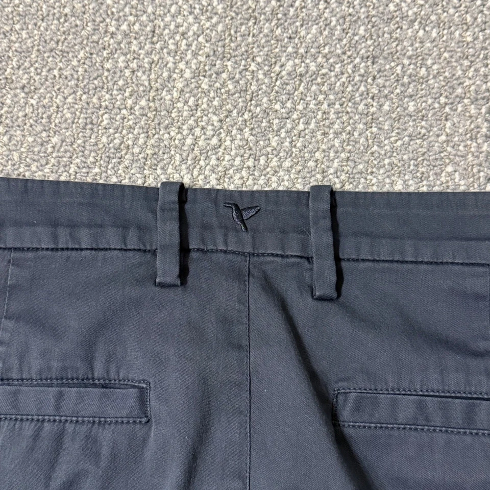 Birddogs Lined Chino Pants Mens Size 34x32 Navy Blue Stretch Casual - Image 4 of 4