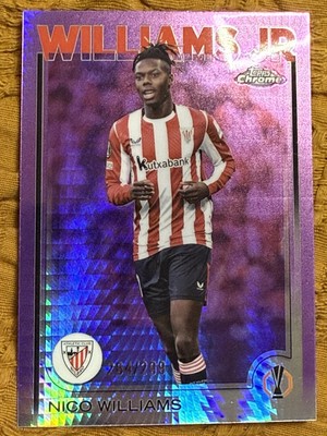 Nico Williams /299 Athletic Bilbao Topps UCC Chrome 24/25 *Neu*