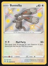 Bunnelby Shiny Holo Rare Holo SV097/SV122 NM Shining Fates: Shiny Vault Pokemon