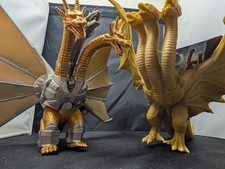 1991 Mecha Ghidorah 2019 King Ghidorah Movie Monster Series 6.5" Godzilla Bandai