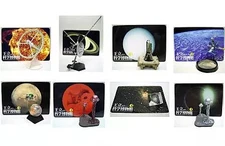 Toy Mini Figure - Set of 8 types "Royal Museum Series II Second Exhibition Hall