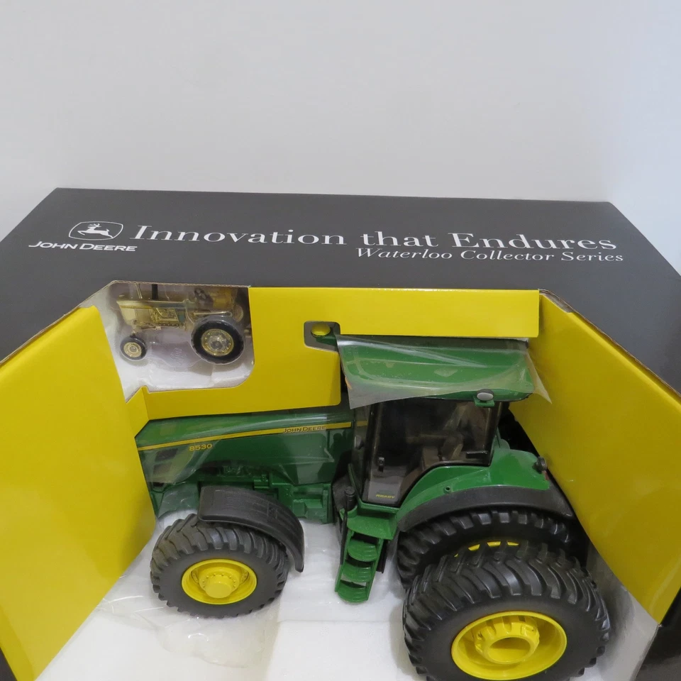 Ertl John Deere 1/16 8530 MFD - 1/43  4010 Gold Tractors EMP ED JD-15768A-1HK-B - Image 4 of 4
