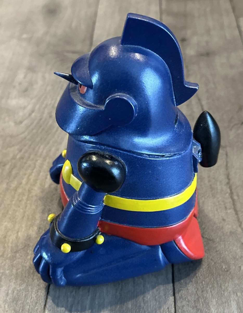 Tetsujin 28-Go Piggy Bank Seiza Soft Vinyl Figure Broken Back