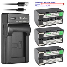 Kastar Battery Slim Charger for Samsung SB-L320 Samsung VP-L870 Camcorder