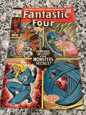 Fantastic Four #106 January Marvel Comics