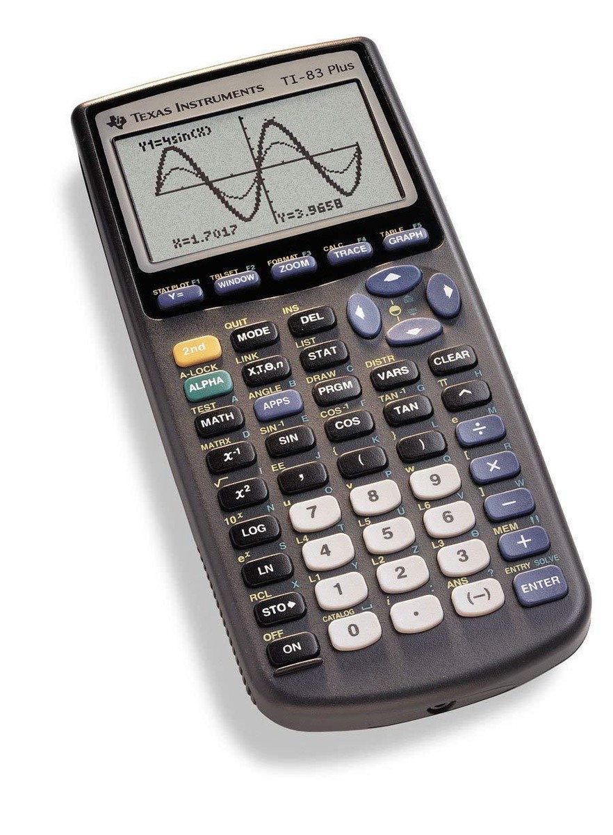 【中古】TI 83 Plus Graphics Calculator Texas Instruments - TI-83 - Plus Graphing Calculator | eBay
