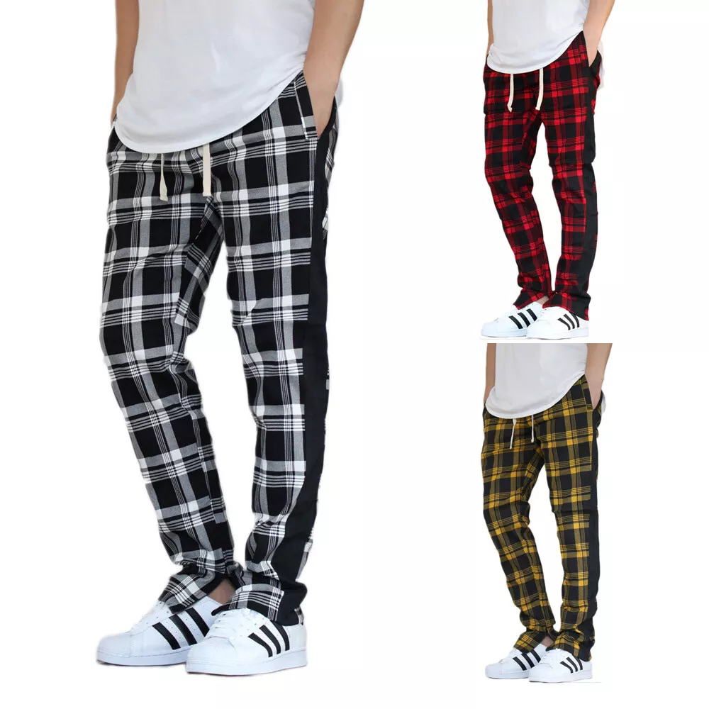 Ankle plaid cheap pants