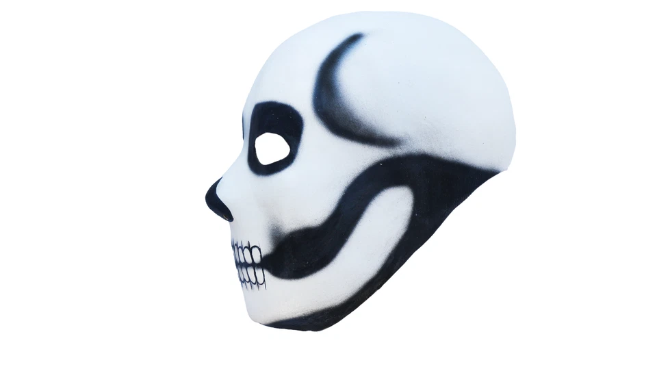 Ghoulish Productions Makeup Skull Latex Face Mask Horror Halloween Cosplay - Image 3 of 4