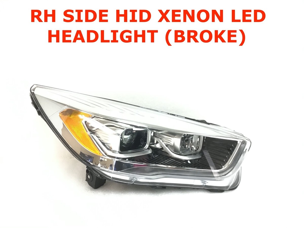 2017 2018 2019 Ford Escape right side HID headlight (BROKE) GJ54