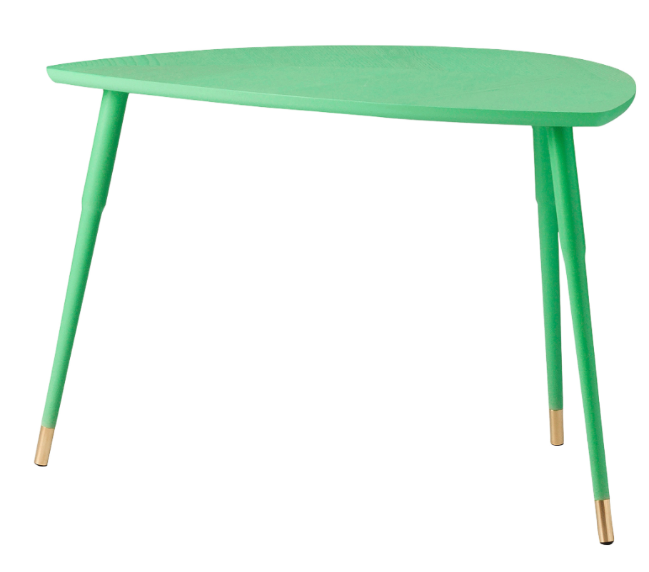 IKEA LOVBACKEN Side Table, Light Green, 77x39 cm, 30 5/16
