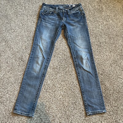 MISS ME LOW RISE SKINNY JEANS SIZE 26 (28 X 31) Womens