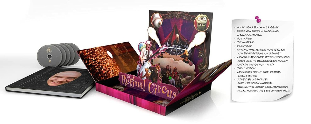 Devin Townsend un-boxes 'The Retinal Circus' deluxe fan box | eBay