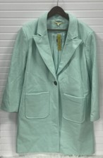 Gianni Bini Womens Mint Green Sammi Coat Seafoam Nwt Sz Xl