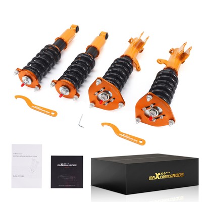 24 Dämpfungsstufen Gewindefahrwerk for Mitsubishi Eclipse III D53A D52A 00-05